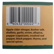 Load image into Gallery viewer, Unk's Island Blendz Jerk Seasoning/Hot (11.5 oz) - ingredients